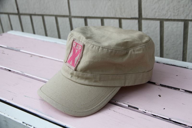 RAPX army CAP sand/rose/pink
