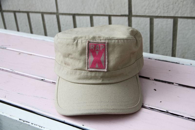 RAPX army CAP sand/rose/pink