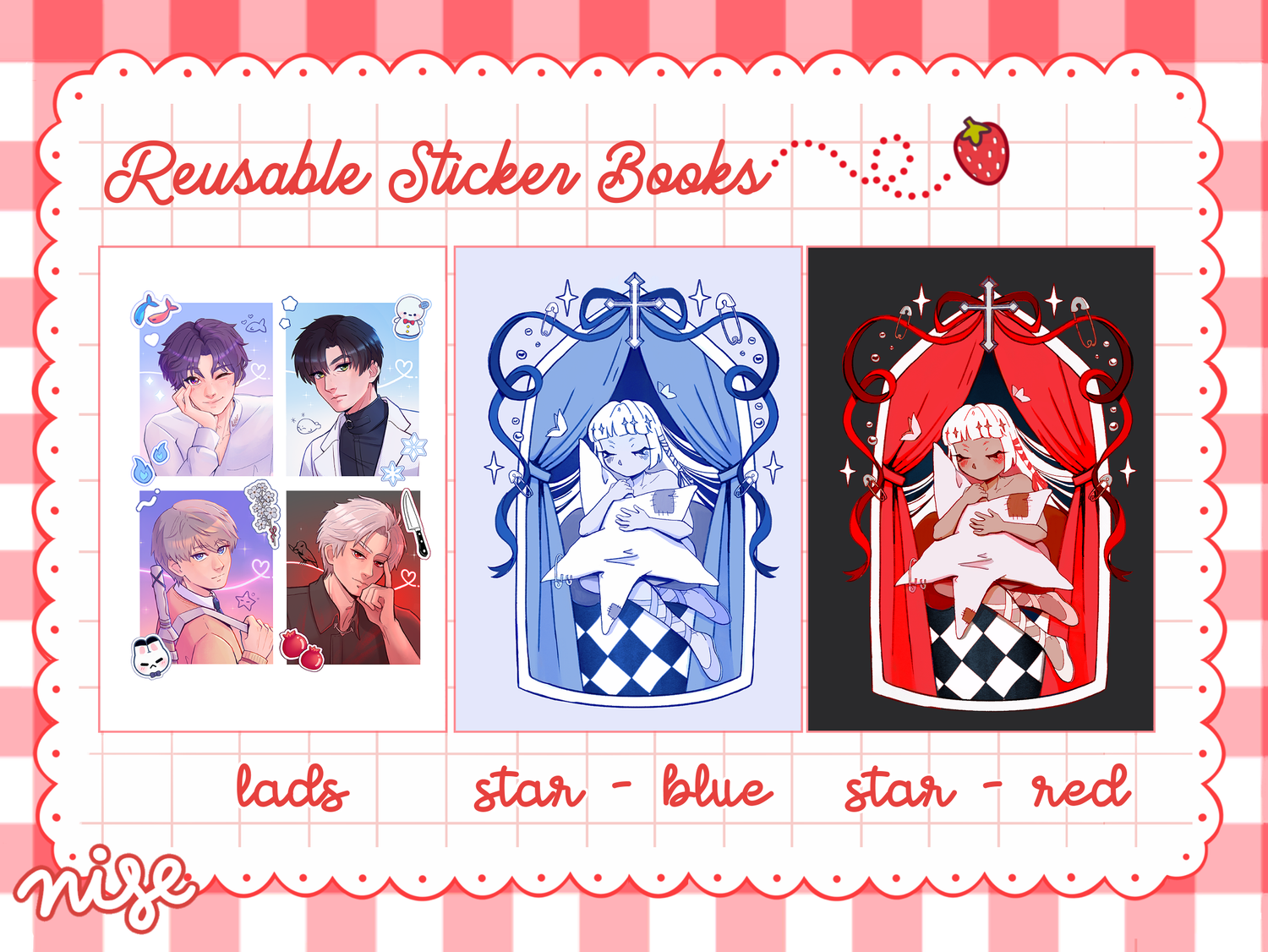 ✧ Reusable Sticker Books✧