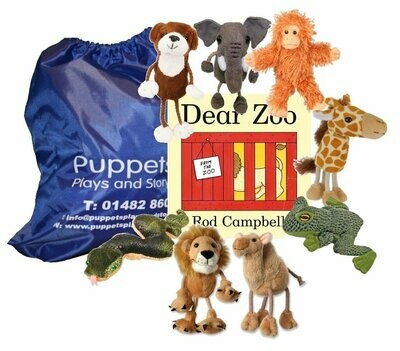 dear zoo finger puppets