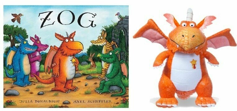 zog cuddly toy