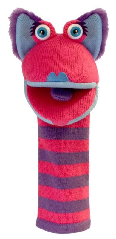 Kitty Sockette Glove Puppet