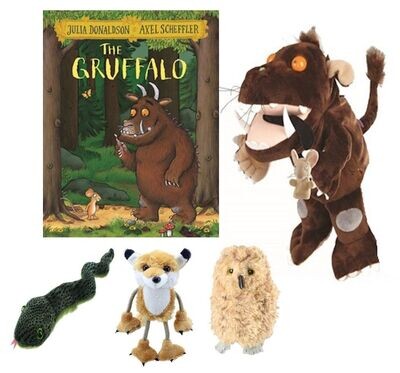 The Gruffalo Puppet Story Sack Bag Book Set