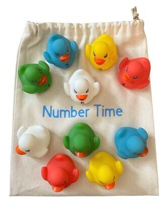Number Time Duck Bag Set