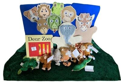 Dear Zoo Puppet Story Box Book Set