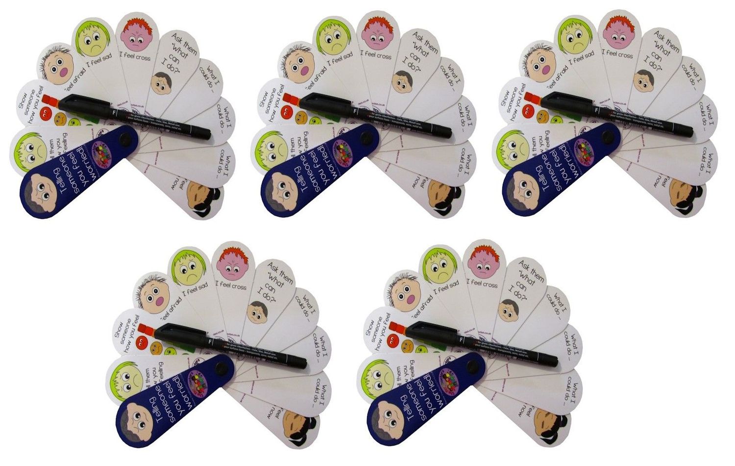 Worry Fan Set – Tell someone you feel worried