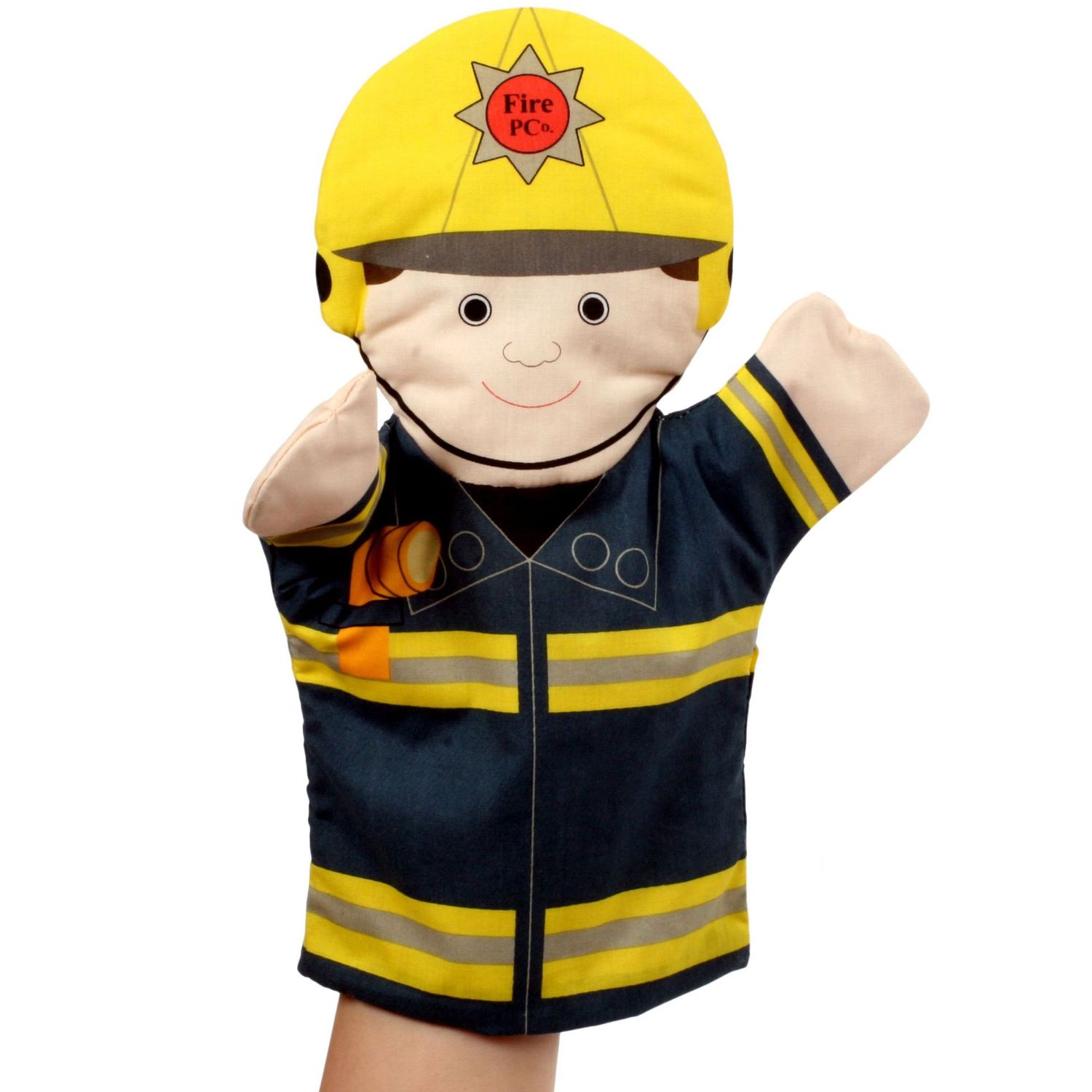 Firefighter - People Who Help Us Flat Glove Puppet