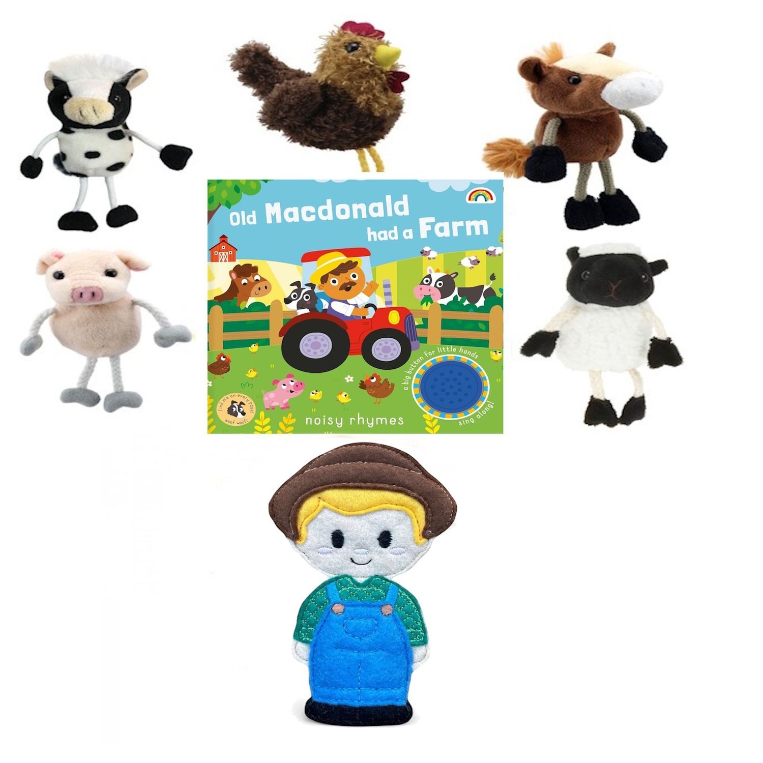 Old MacDonald Had a Farm Story Puppet Book Bag Set (Sound Book Edition) Old MacDonald Had a Farm Story Puppet Book Bag Set (Sound Book Edition)