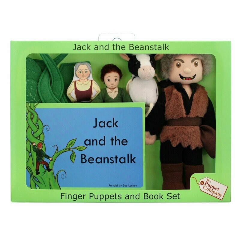 Jack & The Beanstalk Finger Puppets & Book Set Jack & The Beanstalk Finger Puppets & Book Set