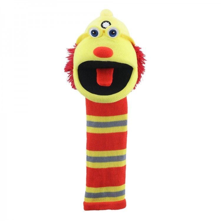 Flint Fireman Sockette  Glove Puppet