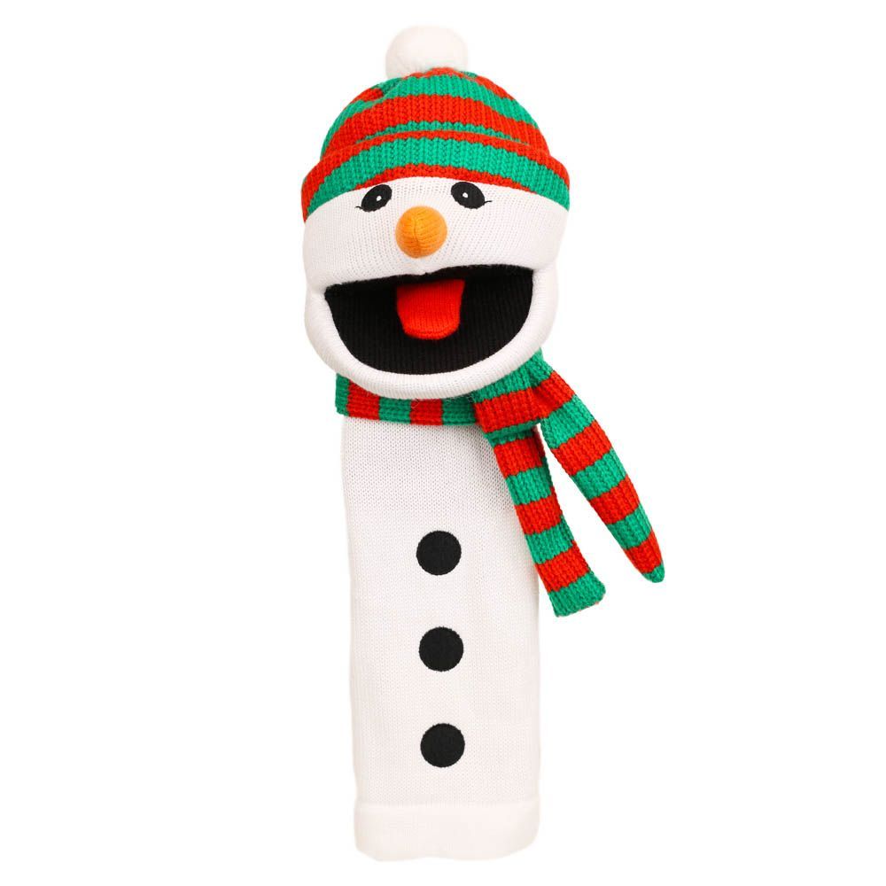 Snowman Sockette Christmas Glove Puppet Snowman Sockette Christmas Glove Puppet