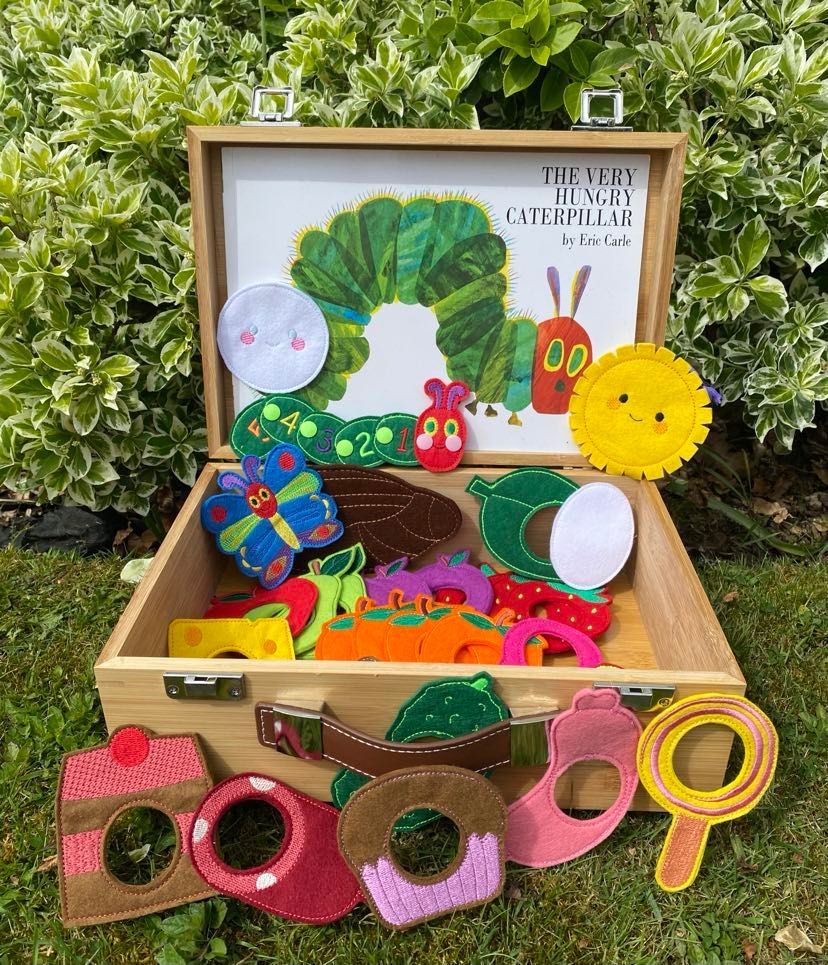 The Very Hungry Caterpillar Felt Story Book Box Set Handmade Sensory Play Interactive Props Present Teachers Resource EYFS Traditional Story The Very Hungry Caterpillar Felt Story Book Box Set Handmade Sensory Play Interactive Props Present Teachers Resource EYFS Traditional Story