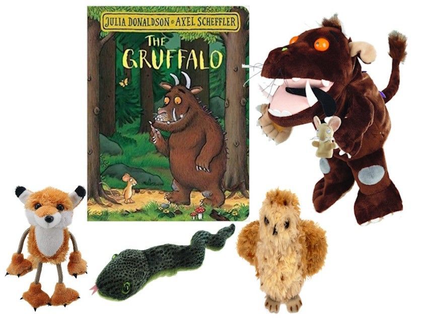 The Gruffalo Puppet Story Sack Bag Book Set