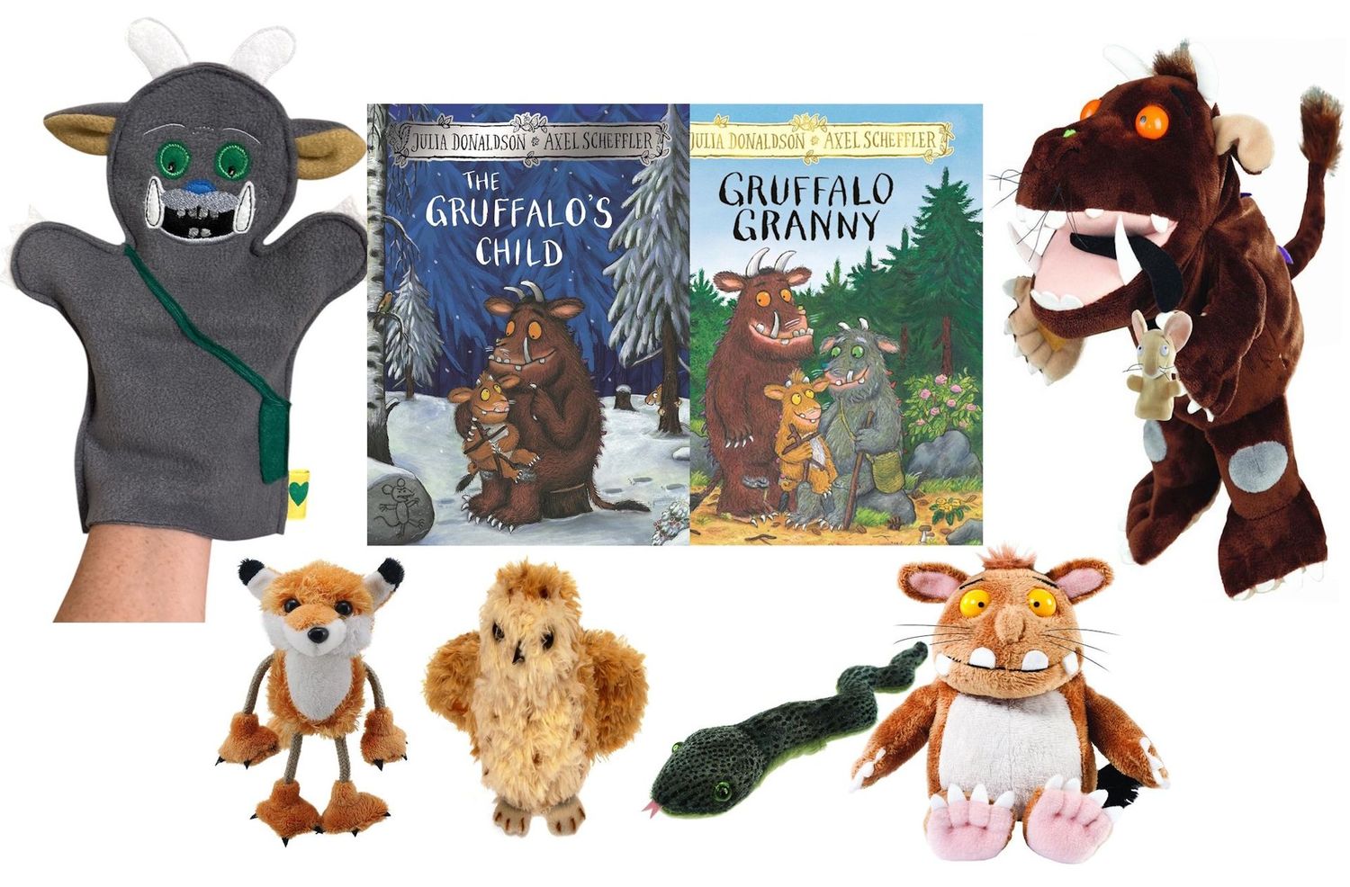 PRE-ORDER – Gruffalo Granny Puppet Story Book Set with Digital Activity Guide PRE-ORDER – Gruffalo Granny Puppet Story Book Set with Digital Activity Guide