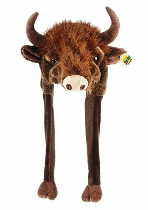 Tier Mütze Bison