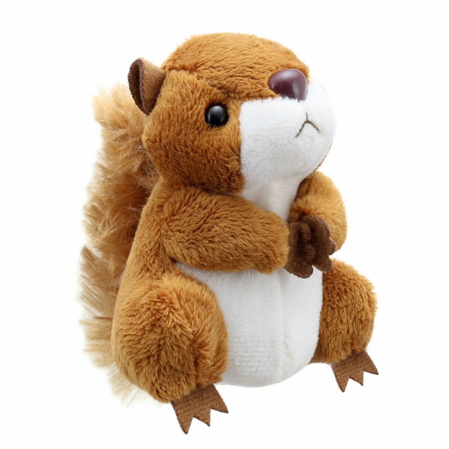 Fingerpuppe Eichhörnchen Braun