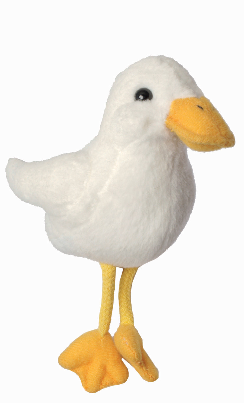 Fingerpuppe Gans