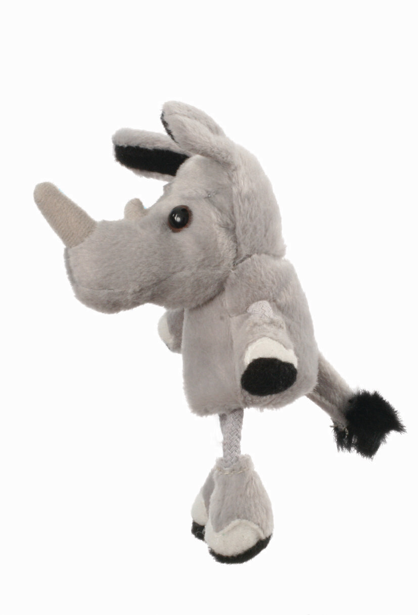 Fingerpuppe Nashorn