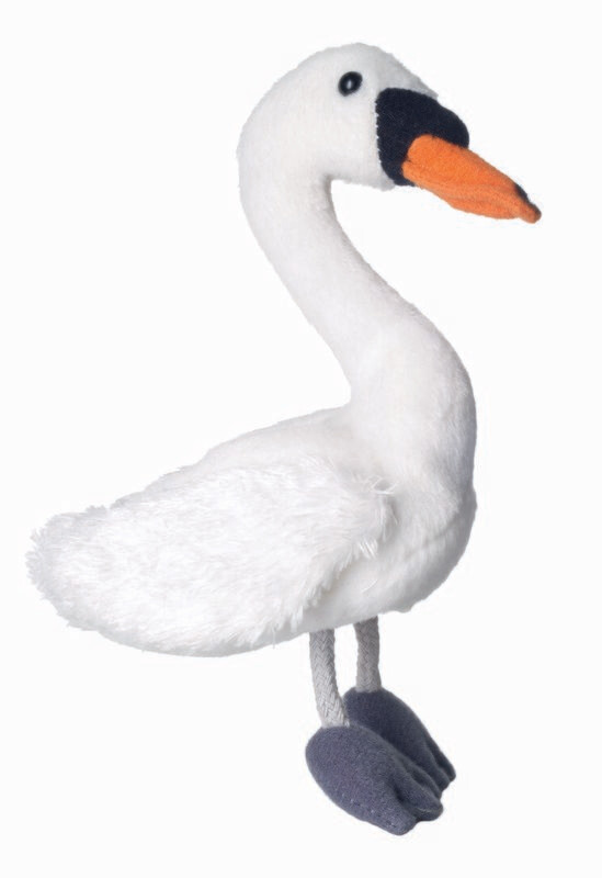 Fingerpuppe Schwan