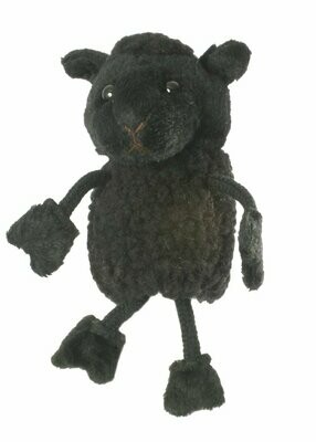 Fingerpuppe Schaf Schwarz