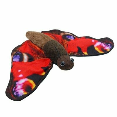 Fingerpuppe Schmetterling Rot
