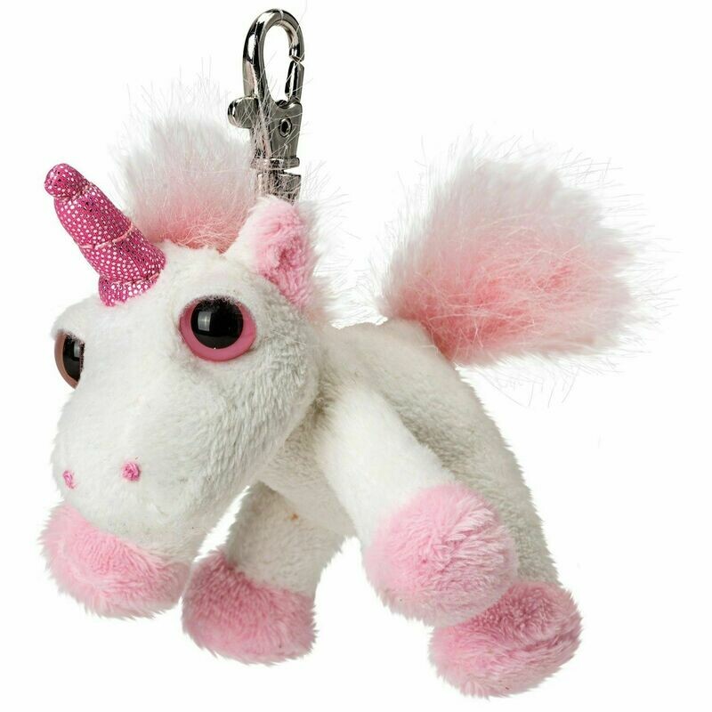Schlüsselanhänger Einhorn Rosa-Weiß - Li‘l Peepers Schlüsselanhänger Einhorn Rosa-Weiß - Li‘l Peepers