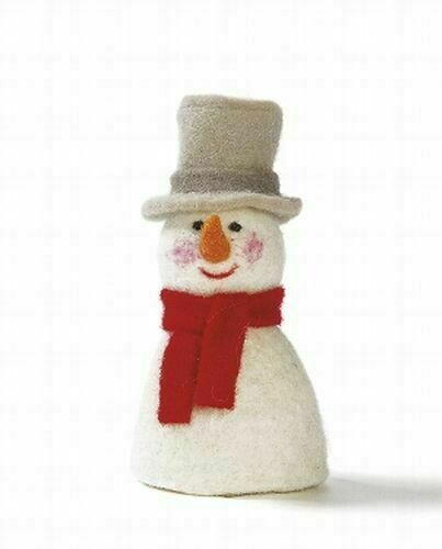 Eierwärmer Schneemann mit Hut
