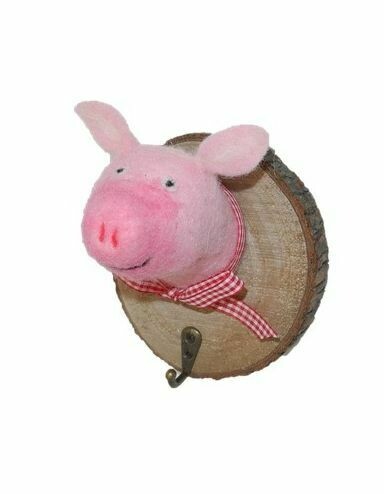 Kleiderhaken Schwein