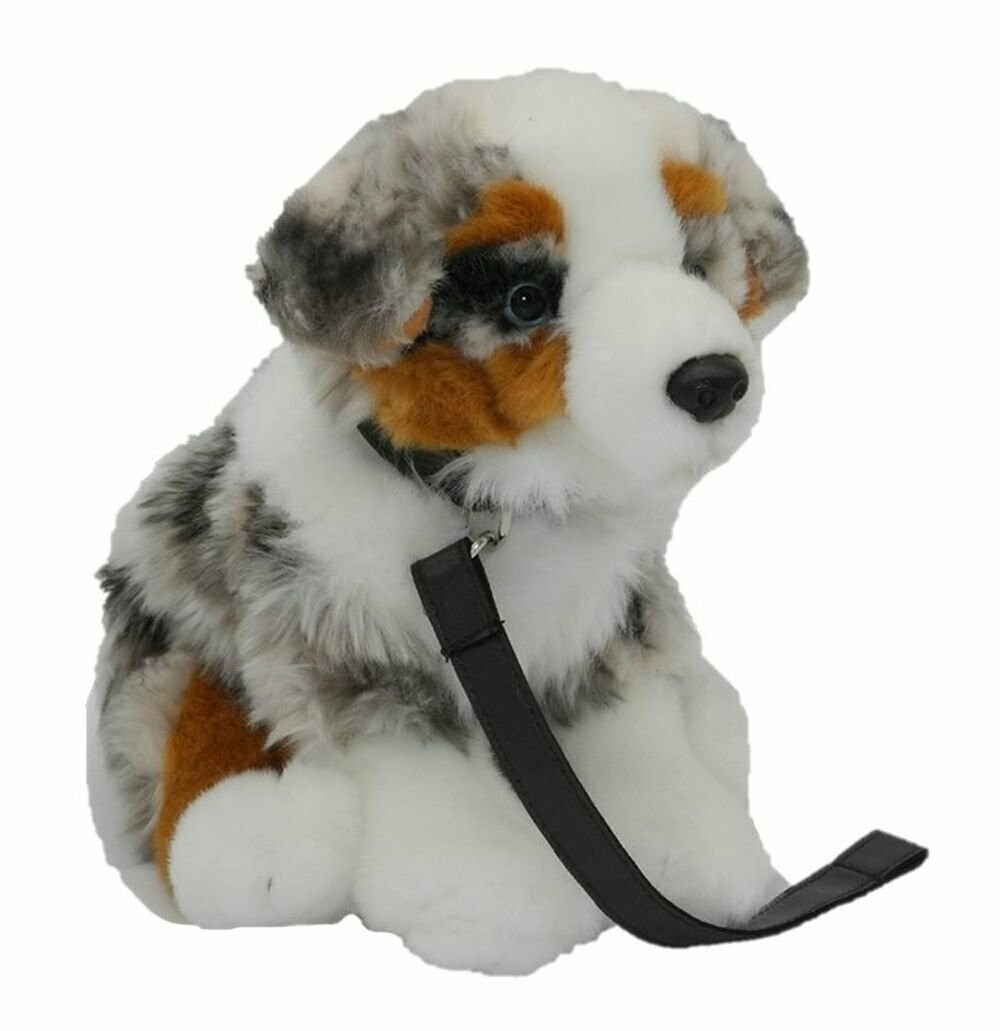 Australian Shepherd mit Leine - Uni-Toys