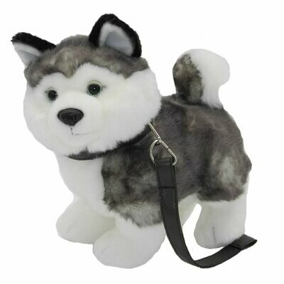 Husky mit Leine - Uni-Toys