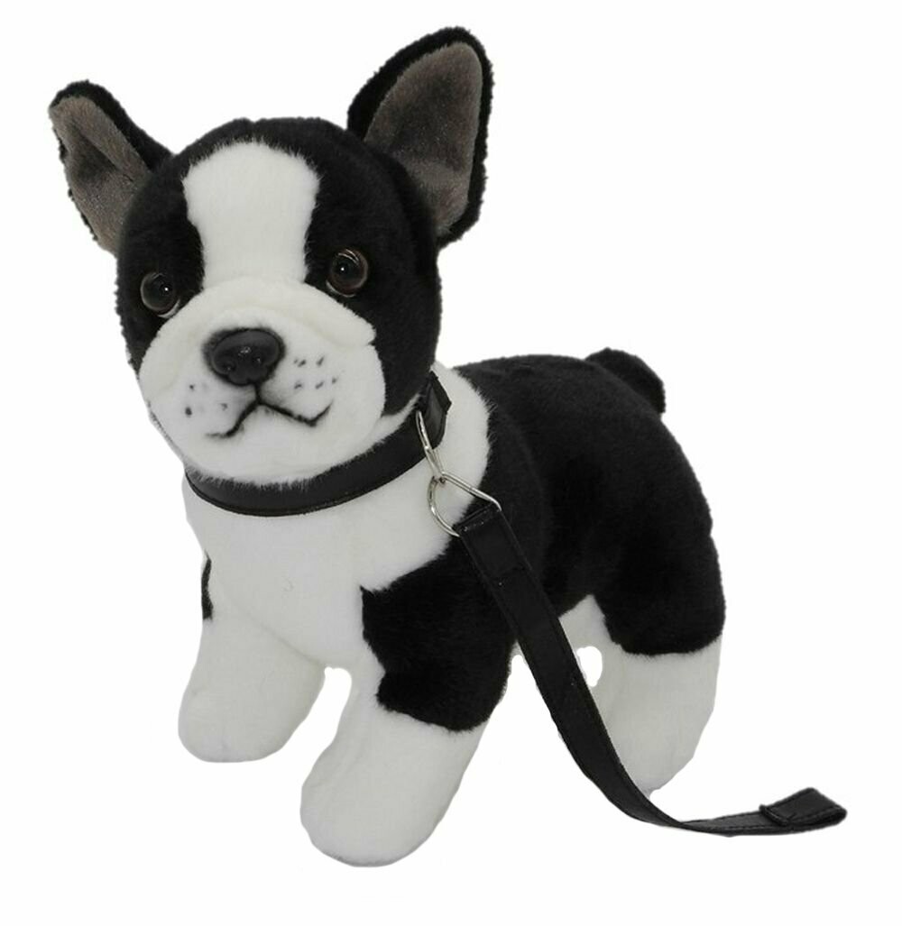 Bulldogge mit Leine - Uni-Toys