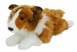 Collie Hütehund liegend weiße Nase - Uni-Toys