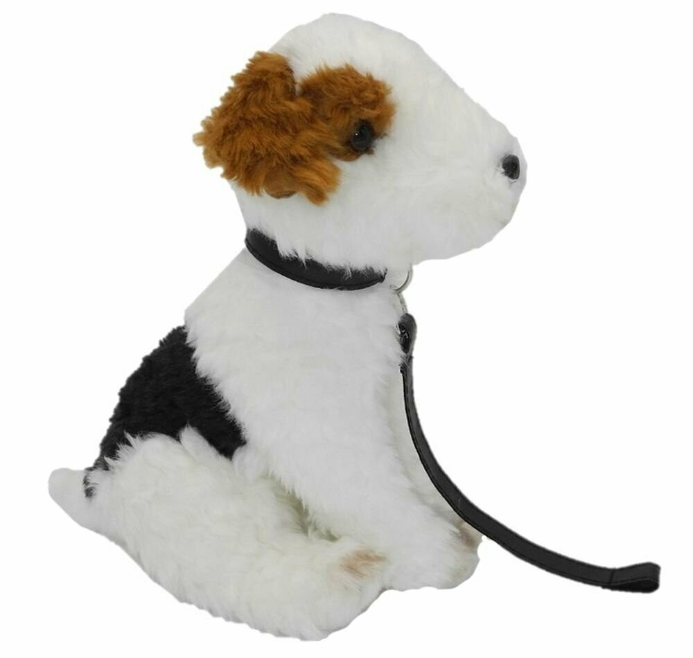 Terrier mit Leine - Uni-Toys