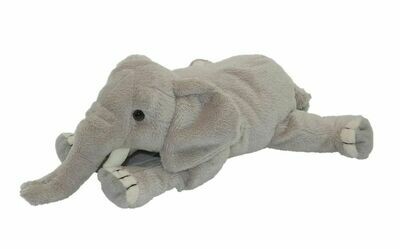 Elefant liegend 28 cm - Uni-Toys