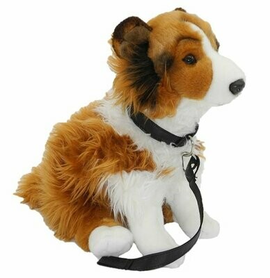 Collie Hütehund mit Leine - Uni-Toys