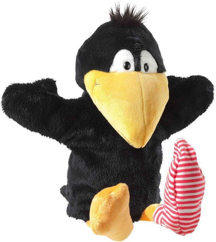 Handpuppe Der kleine Rabe Socke - Heunec Handpuppe Der kleine Rabe Socke - Heunec