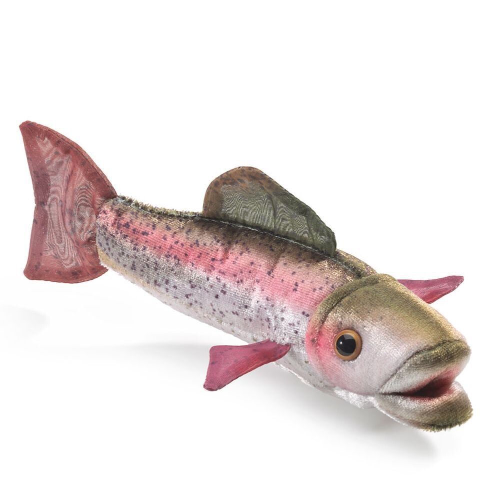 Regenbogenforelle  Fingerpuppe - Folkmanis