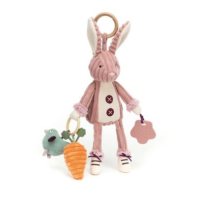 Hase Bunny Cordy Roy Activity Toy - Jellycat Baby