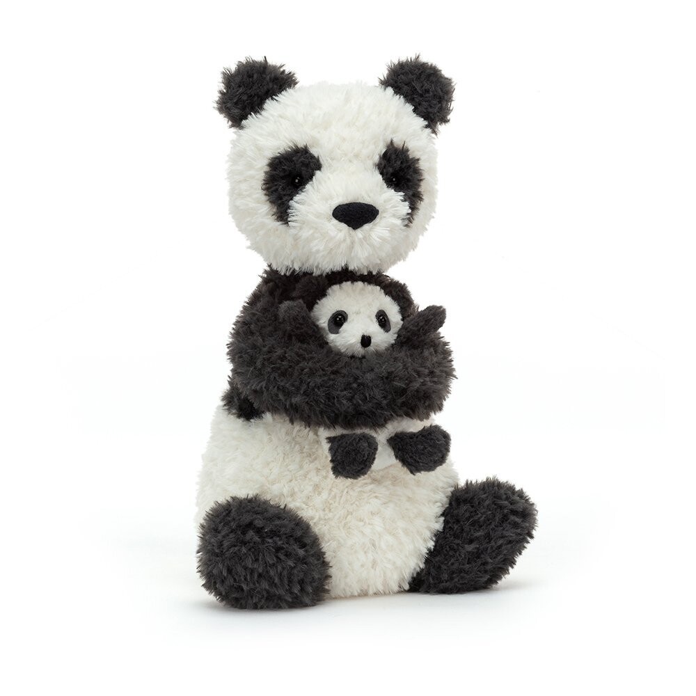 Pandabär mit Baby Huddles Panda - Super Softies