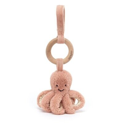 Oktopus Odell Wooden Ring Toy - Baby Gifts