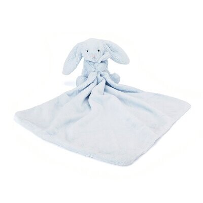 Schmusetuch Bashful Hase Blau Bunny Soother - Jellycat Baby