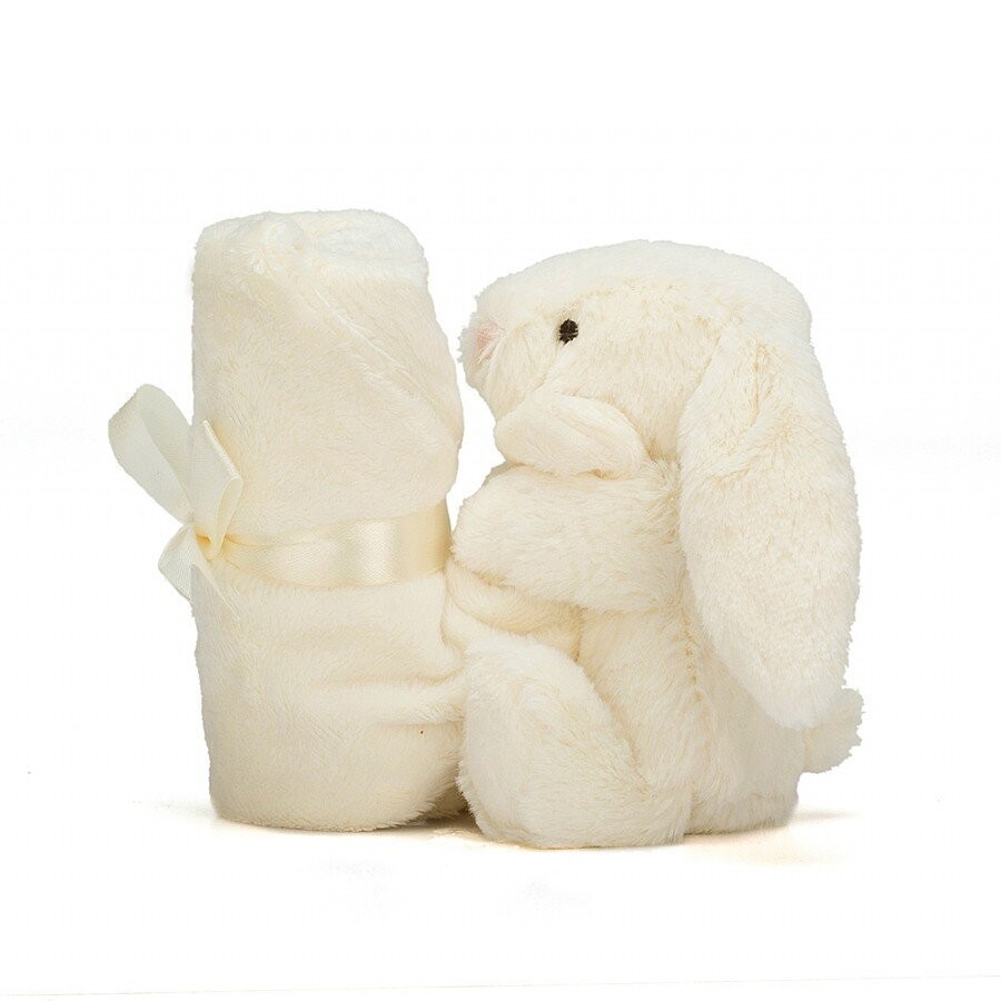 Schmusetuch Bashful Hase Cream Bunny Soother - Jellycat Baby