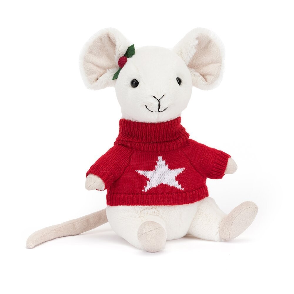 Fröhliche Maus Pullover - Jellycat Christmas