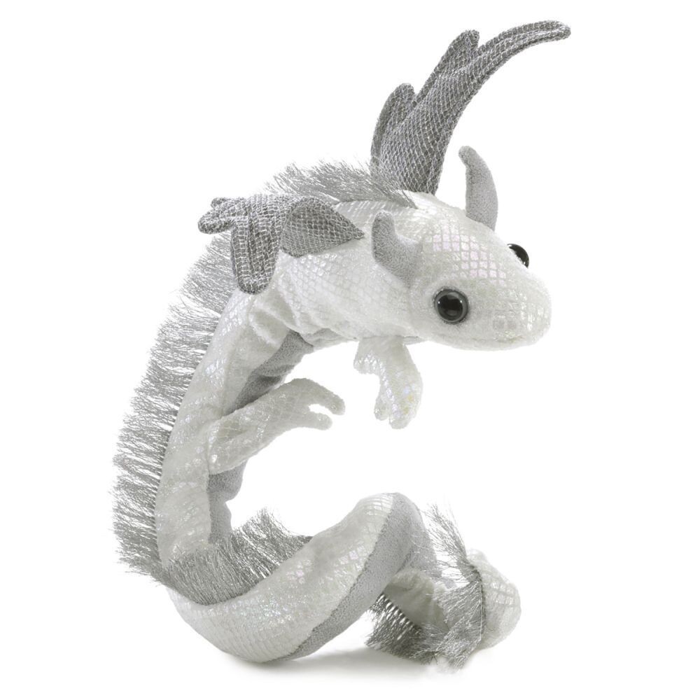 Drache weiß - Folkmanis