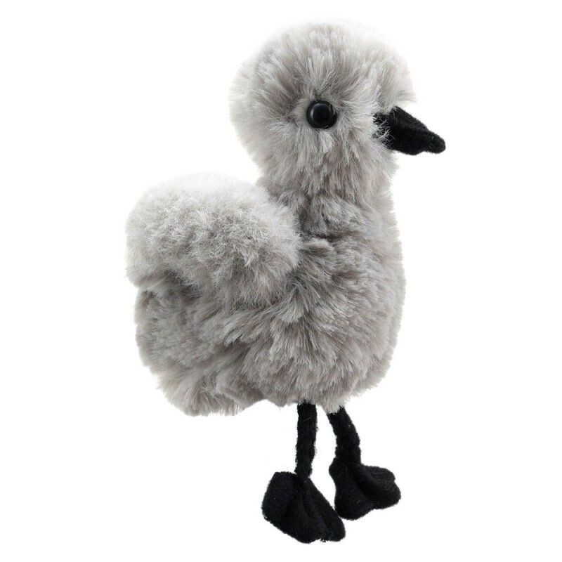 Fingerpuppe Flamingo Küken