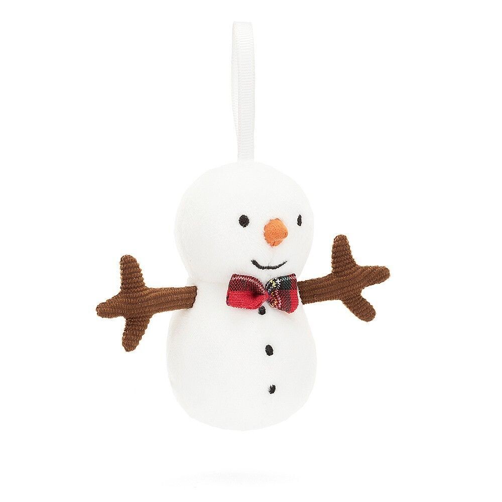 Folly Schneemann Anhänger - Jellycat Christmas