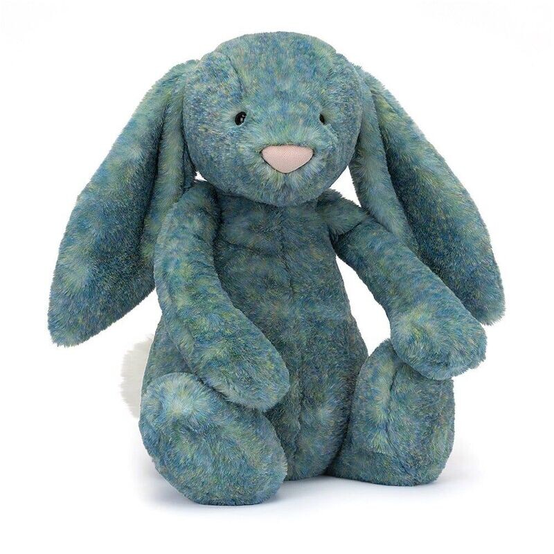 Hase Luxe Bunny Azure Jellycat 25th - Bashful Bunnies