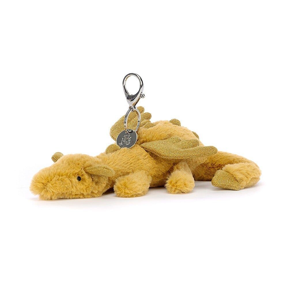 Drache Golden Dragon Amuseable Charm