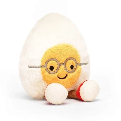 Gekochtes Ei mit Brille - Foodie Fun