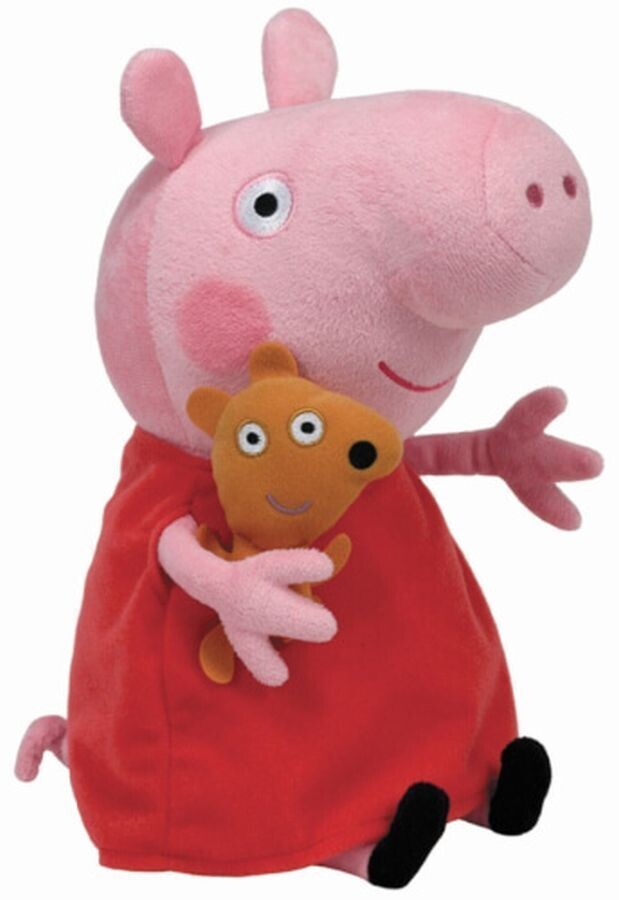 Schwein Peppa mit Teddy - Ty Peppa Pig